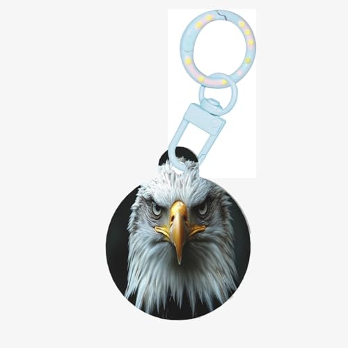 Fierce Eagle Runde Haustiermarke – Personalisierte Hundemarken für Haustiere, langlebiges Acrylmaterial, ideal für kleine bis große Hunde Fierce Eagle Runde Haustiermarke – Personalisierte Hundemarken für Haustiere, langlebiges Acrylmaterial, ideal für kleine bis große Hunde von UYHhgqw