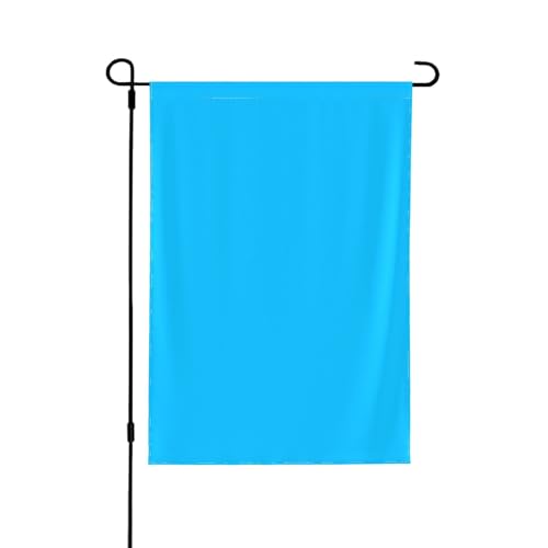 Hellblaue dekorative doppelseitige Flagge, Gartenbanner, perfekt für Innen- und Außenbereich, erhältlich in zwei Größen Hellblaue dekorative doppelseitige Flagge, Gartenbanner, perfekt für Innen- und Außenbereich, erhältlich in zwei Größen von UYHhgqw