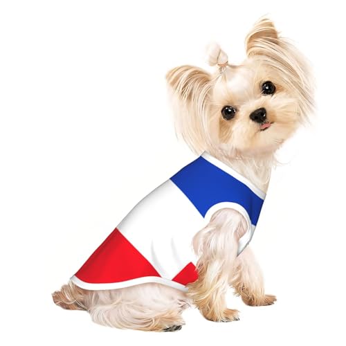 Hunde-T-Shirts mit Flagge des Kantons Schleswig-Holstein, weiche und atmungsaktive Hundekleidung, einfaches An- und Ausziehen, geeignet für kleine Haustiere Hunde-T-Shirts mit Flagge des Kantons Schleswig-Holstein, weiche und atmungsaktive Hundekleidung, einfaches An- und Ausziehen, geeignet für kleine Haustiere von UYHhgqw