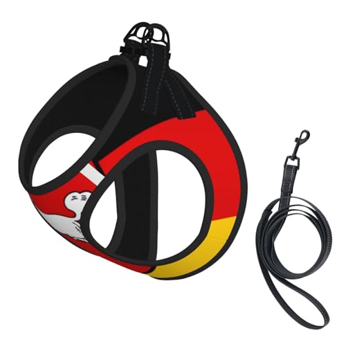 Hundegeschirr Flagge Niedersachsen - Atmungsaktive, reflektierende und verstellbare Haustierweste, geeignet für kleine Katzen und Hunde Hundegeschirr Flagge Niedersachsen - Atmungsaktive, reflektierende und verstellbare Haustierweste, geeignet für kleine Katzen und Hunde von UYHhgqw