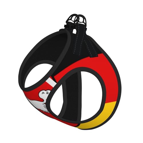 Hundegeschirr Flagge Niedersachsen - Atmungsaktive, reflektierende und verstellbare Haustierweste, geeignet für kleine Katzen und Hunde Hundegeschirr Flagge Niedersachsen - Atmungsaktive, reflektierende und verstellbare Haustierweste, geeignet für kleine Katzen und Hunde von UYHhgqw
