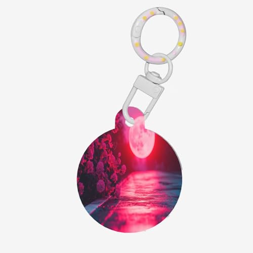 Neon Halo Runde Haustiermarke – Personalisierte Erkennungsmarken für Haustiere, langlebiges Acrylmaterial, ideal für kleine bis große Hunde Neon Halo Runde Haustiermarke – Personalisierte Erkennungsmarken für Haustiere, langlebiges Acrylmaterial, ideal für kleine bis große Hunde von UYHhgqw