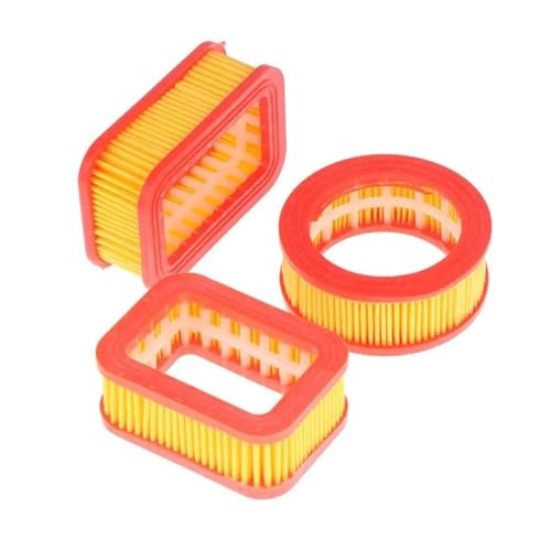 UYTGFO Passend for 5200/5800 52CC/58CC Kettensäge Benzin Kunststoff-Luftfilter Papier-Luftfilter Zubehör Kettensägen-Luftfilter-Ersatz(52 Round) von UYTGFO