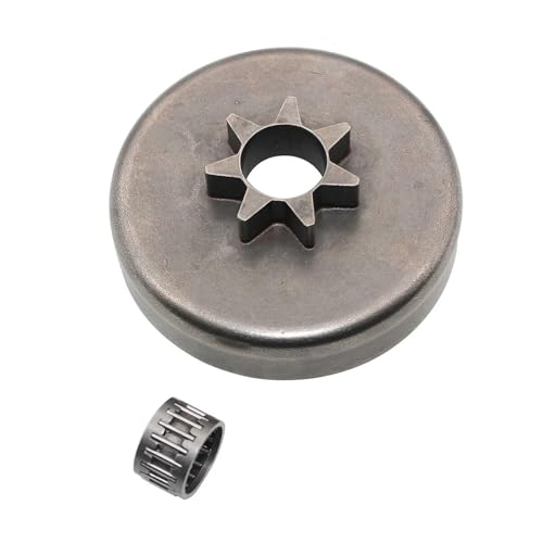 UYTGFO Passend for Homelite Kettensäge UT-10045 UT-10499 UT-10080 UT-10445 UT-10446 UT-10456 UT-10476 Kupplungstrommel Kettenrad Nadellager von UYTGFO