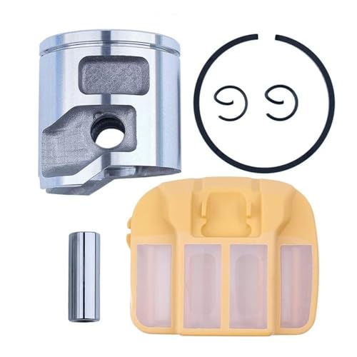 UYTGFO Passend for Husqvarna 545 550Xp 550Xpg Kettensägen. Ersetzen Sie Teile 577 04 7002 Motosierra 43Mm Kolbensatz mit Luftfilter von UYTGFO