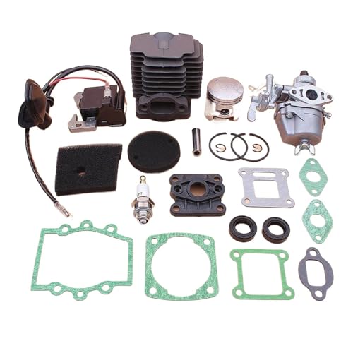 UYTGFO Passend for Robin NB411 CG411 Luftfilterelement Ansaugkrümmerdichtung Öldichtungssatz 40 mm Zylinderkolben Vergaser Zündspulensatz UYTGFO Passend for Robin NB411 CG411 Luftfilterelement Ansaugkrümmerdichtung Öldichtungssatz 40 mm Zylinderkolben Vergaser Zündspulensatz von UYTGFO