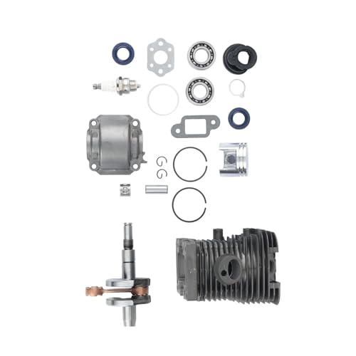 UYTGFO Passend for S-t-i-h-l MS170 MS180 017 MS 180 Kettensäge 38Mm ABNG Zylinderkolben Kurbelwelle Motorwannensatz UYTGFO Passend for S-t-i-h-l MS170 MS180 017 MS 180 Kettensäge 38Mm ABNG Zylinderkolben Kurbelwelle Motorwannensatz von UYTGFO