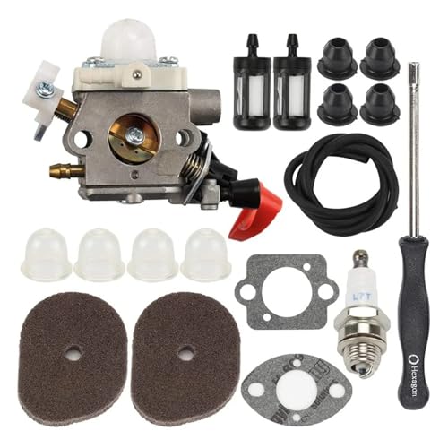 UYTGFO Passend for Stihl FS40 FS50 FS56 FS70 FC56 FC70 HT56 KN56 KM56 Trimmer C1M-S267A FS56RC Vergaser-Kit von UYTGFO