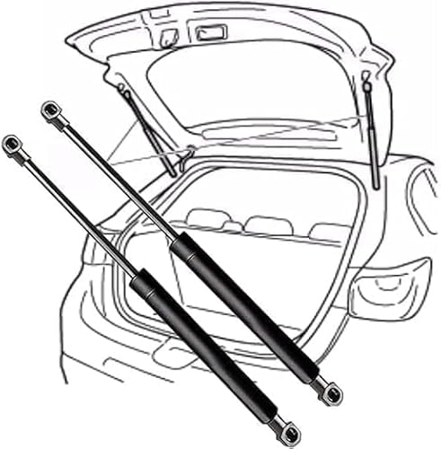 UYTKTN 2 Stück Gasfeder Kofferraum Heckklappendämpfer für Audi A8 Sedan (4E2,4E8) Without Power Liftgate(OEM:4E0827551A)-40.8cm, Gas Frühling Lift Unterstützt Bar Heckklappe Shock Strut von UYTKTN