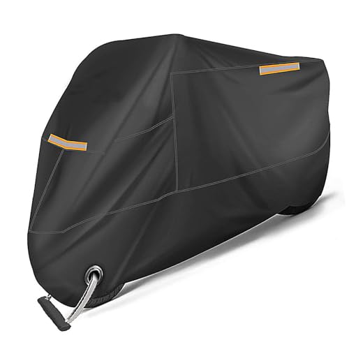 UYTKTN Motorrad Abdeckplane für Moto Guzzi V85TT V 85, Motorradgarage Wasserdicht Winterfest Motorrad Schutzhülle UV-Schutz, Oxford Stoff Motorrad Regenschutz von UYTKTN