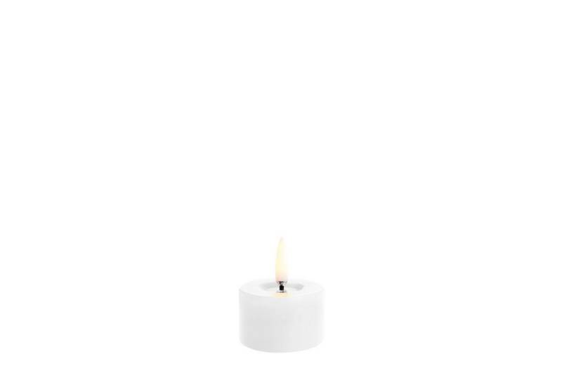 UYUNI Lighting LED-Kerze Geschmolzene Stumpenkerze Nordic White Smooth 2,8 cm von UYUNI Lighting