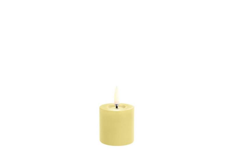 UYUNI Lighting LED-Kerze Geschmolzene Stumpenkerze Wheat Yellow Smooth 4,5 cm von UYUNI Lighting