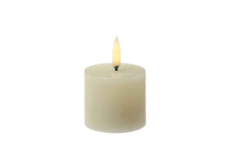 UYUNI Lighting LED-Kerze LED Mini Kerze Thea Uyuni flackernd Timer bis 400 Stunden D: 5cm creme (1-tlg) von UYUNI Lighting