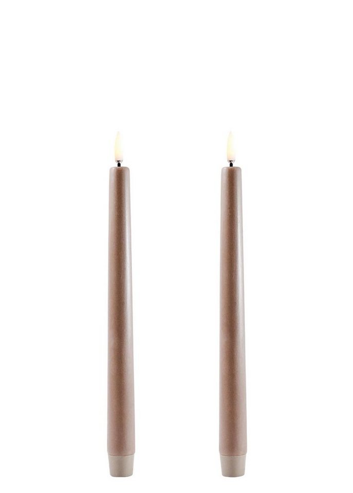 UYUNI Lighting LED-Kerze Uyuni Lighting LED Stabkerze 2er Set SANDSTONE taupe, Ø2,3x25cm UYUNI Lighting LED-Kerze Uyuni Lighting LED Stabkerze 2er Set SANDSTONE taupe, Ø2,3x25cm von UYUNI Lighting