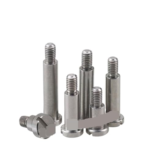 1 Stück Schrauben Schlitz Schulter Rollenlager Zeug Schraube M4-D4 D5 Befestigungselemente Schlitz Antriebsschrauben Edelstahl Rundkopf(M4x5-D5x5 mm) von UYUUBNK