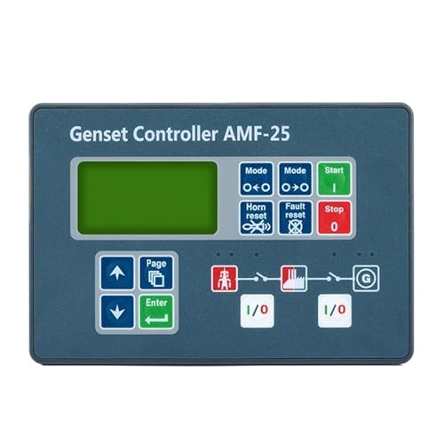 1 stücke AMF20 AMF25 kopie controller panel diesel generator set automatische starten und stoppen LCD display steuer modul(AMF25) von UYUUBNK