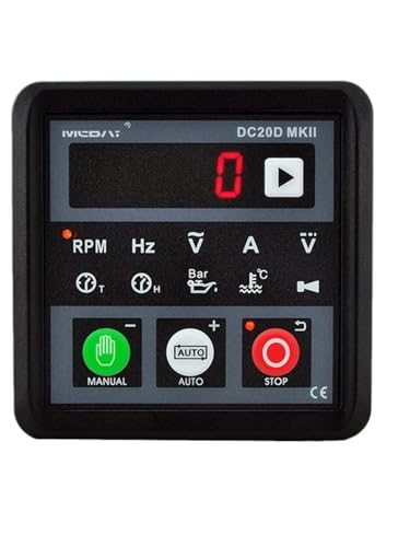 1 stücke DC20D MKII controller diesel benzin generator start stop parameter überwachung fehler überwachung tabelle(DC20D) von UYUUBNK
