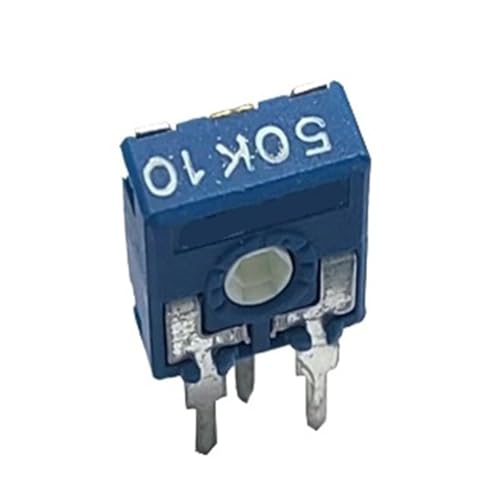 10 STÜCKE CA9 trimmerpotentiometer PT10-50K Vertikal einstellbaren widerstand sechseckigen loch 10 STÜCKE CA9 trimmerpotentiometer PT10-50K Vertikal einstellbaren widerstand sechseckigen loch von UYUUBNK