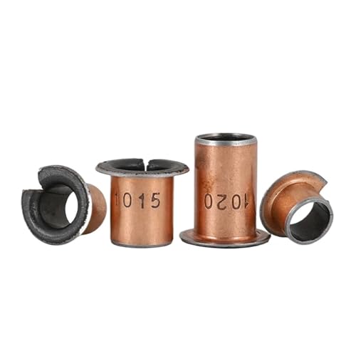 10 stücke Sf1-f Bördelung selbstschmierendes öllager/ölfreie buchse/kupferbuchse/buchse/verbundlager/innen 6mm8mm(15x8x10x12) von UYUUBNK