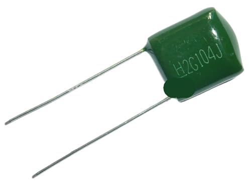 100 Stück 400 V 2G104J 0,1 uF 100 nF 2G104 5% Polyesterfolienkondensator von UYUUBNK