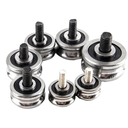 1PC SG15 SG20 SG25 Schraube Stahl Pulley Kugellager Track Guide Roller Nut Lager Stahl Pulley(SG20) von UYUUBNK