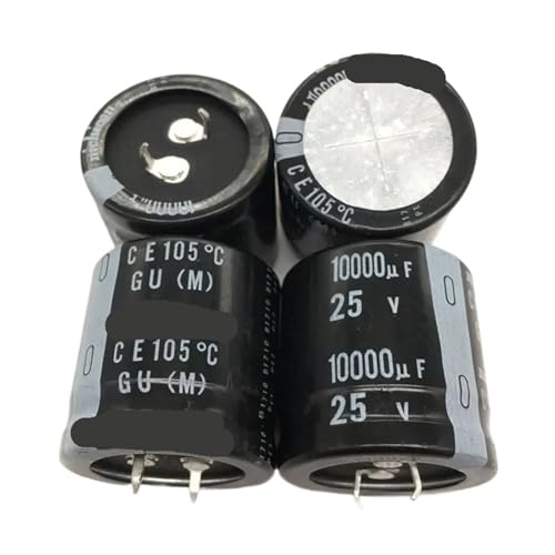 2 STÜCKE/10 STÜCKE 10000uf 25v 30x30mm Snap-in-Kondensator(2PCS) von UYUUBNK