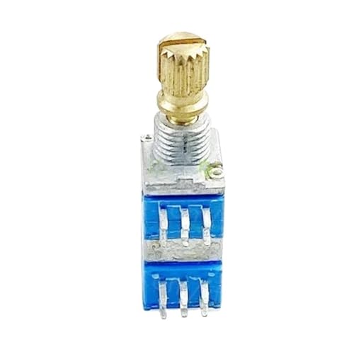 2 STÜCKE 09 Typ 4 Doppelt Einstellbares Potentiometer B100K Presse Achse Mit Zentrum Positionierung Auto Audio 2 STÜCKE 09 Typ 4 Doppelt Einstellbares Potentiometer B100K Presse Achse Mit Zentrum Positionierung Auto Audio von UYUUBNK