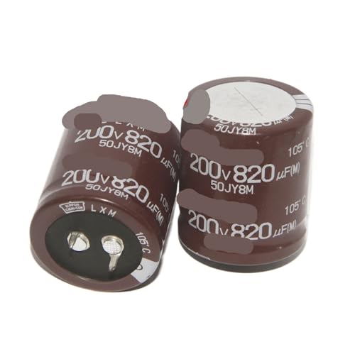 200 V 820 µF 30 x 35 mm +/- 20% Low-ESR Audio-Elektrolytkondensator radial(10pcs) von UYUUBNK