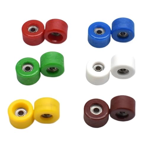 4 STÜCKE Urethan PU Griffbrett Räder Mit Lager 681x(Yellow) von UYUUBNK
