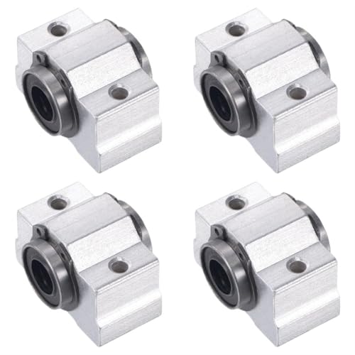 4 stücke SC10VUU SC10V SCV10UU SCV8 SCV16 SCV12 Linear Lager Kissen Block for 10mm Linear Gleitlager(SCV16UU) von UYUUBNK