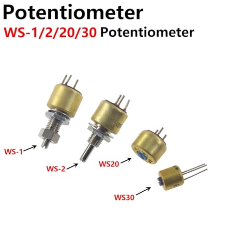 5 STÜCKE WS-1 WS-2 WS20 WS30 Potentiometersperre 1 Karat 2,2 Karat 2K2 4K7 4,7 Karat 10 Karat 47 Karat 100 Karat 100R 150R 220R 330R 470R 680R 15R(WS-2 2.2K) von UYUUBNK
