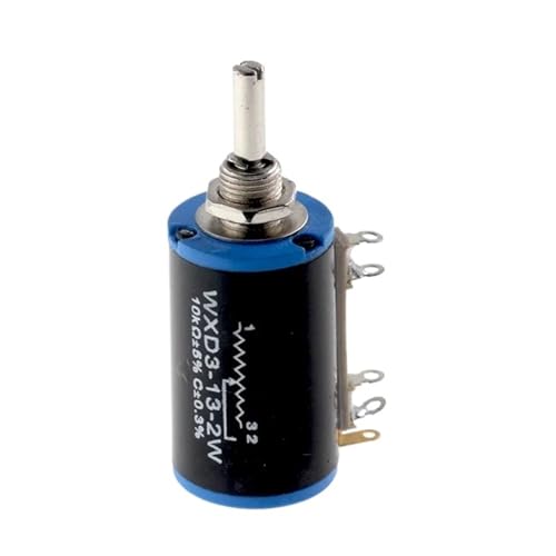 5 Stück WXD3-13-2W 100 220 470 1K 2K2 3K3 4K7 10K 22K 33K 47K Ohm 100R 220R 470R 2,2K 3,3K 4,7K WXD3-13 2W Drahtpotentiometer(1K Ohm) von UYUUBNK