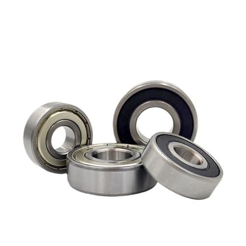 Fahrradnabenlager 6000 10x26x8mm, 6001 12x28x8mm, 6002 15x32x9mm, 6003 17x35x10mm ZZ 2RS Rillenkugellager(2RS,6001 12x28x8mm) von UYUUBNK
