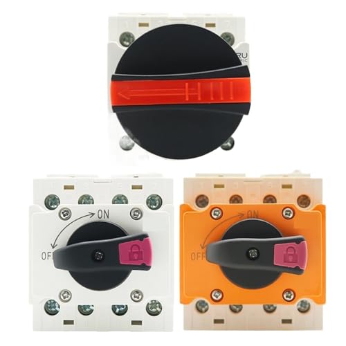 LONQ-40 Solar DC 4P 32A 1500V PV Lasttrennschalter Drehgriff Isolator Drehschalter(LONQ-40.I) von UYUUBNK