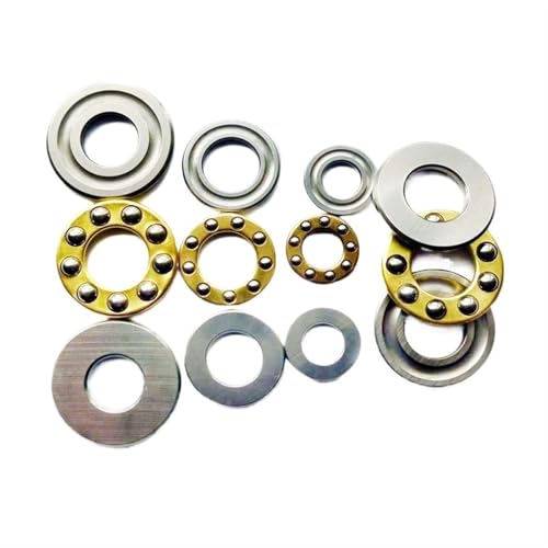 Mikro-Axial-Rillenkugellager Flach-Axial-Lager F6-12 F6-14 F8-16 F8-22 F10-18 F12-20(F10-17(10x17x5)) von UYUUBNK