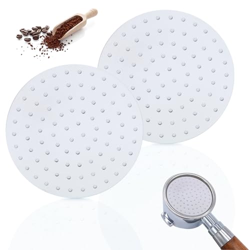 UYUYong 2 Stück Espresso Sieb Wasserverteilungsnetz Espresso-Pucksieb 200 μm Filterfeinheit Edelstahl-Netzfilter Wiederverwendbar Puckfilter für Kaffee-Siebträger Zuhause und Cafés Kaffeezubehör UYUYong 2 Stück Espresso Sieb Wasserverteilungsnetz Espresso-Pucksieb 200 μm Filterfeinheit Edelstahl-Netzfilter Wiederverwendbar Puckfilter für Kaffee-Siebträger Zuhause und Cafés Kaffeezubehör von UYUYong