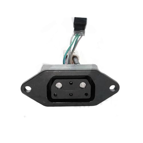 UYeLKm Lithium-Batterie-Anschluss Ladegerät Buchse Linie Rund Linie Platz Fit for Super SOCO TC TS TSX CU DU RU(Circular) von UYeLKm