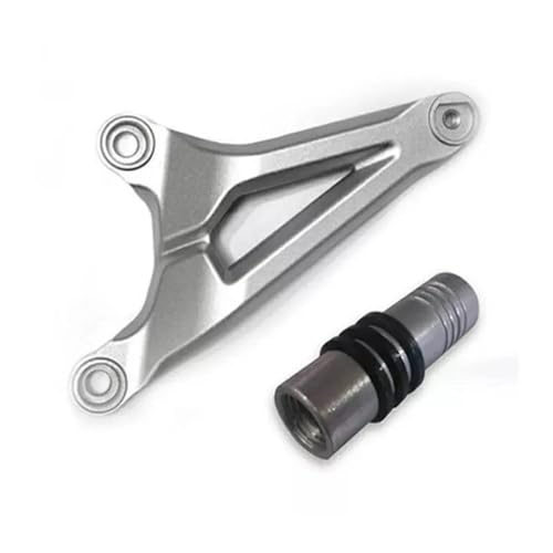 UYeLKm Motorrad Links Und Rechts Pedal Montage Super Roller TC TS Anschluss Halterung Pedal Rohr Pedal Zubehör(Right withTube) von UYeLKm