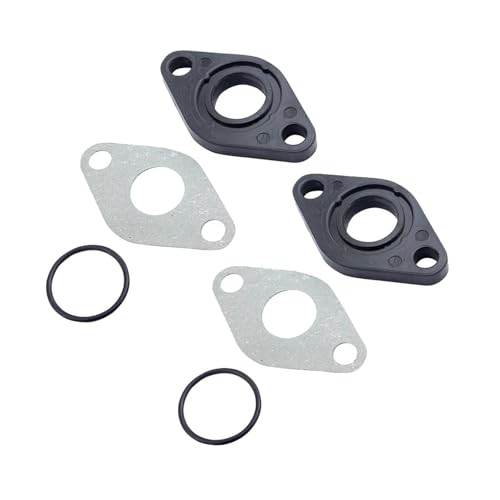UYeLKm Vergaser Carb Verteiler Ansaugdichtungen Holzpapier Pad Gummi Fit for GY6 139QMB 50CC TAOTAO SUNL ROKETA Teile Pit(2 Sets) von UYeLKm