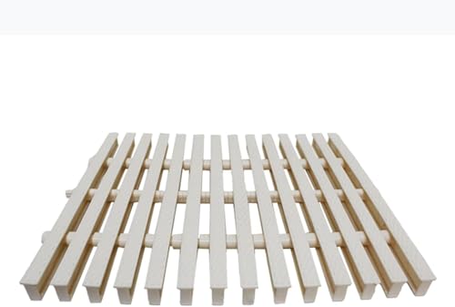 UZAMIRLEX ABS-Kunststoff-Ablaufgitter, Abflussgitter aus ABS-Kunststoff, Filter for Pool-Überlauf-Duschrinne, weiß, mehrere Größen(20x100cm) von UZAMIRLEX