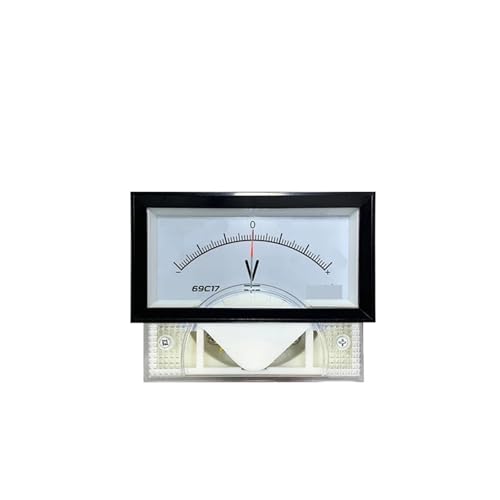 UZAMIRLEX Analoges Voltmeter, bidirektionales analoges Voltmeter, 69 C17-V DC ± (5-750), V, 46 x 86 mm (DC -500 V bis 500 V) von UZAMIRLEX