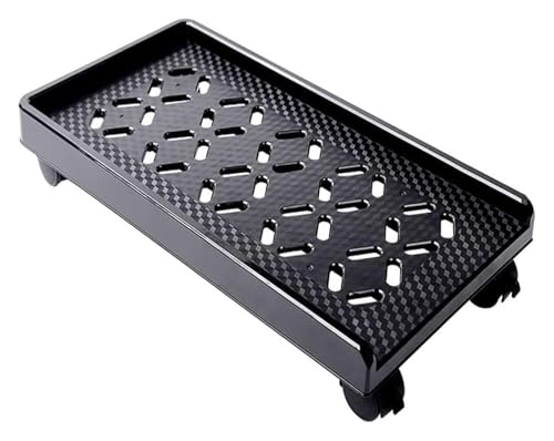 UZAMIRLEX CPU-Ständer für PC-Computergehäuse, Desktop Mainfr CPU-Rollständer, Computer-Host-Ständer mit Rollen unter dem Home-Office-Schreibtisch, mobiler PC-Halter(B) von UZAMIRLEX