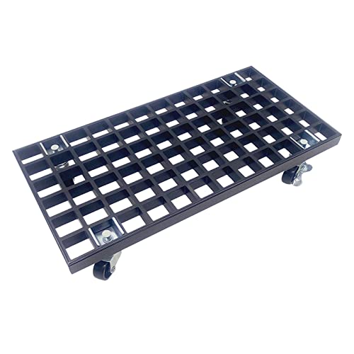 UZAMIRLEX CPU-Ständer für PC-Computergehäuse, Desktop Mainfr CPU-Rollständer, mobiler PC-Halter, Computer-Tower-Wagen, Computer-Host-Ständer mit Rollen unter dem Home-Office-Schreibtisch(A,L) von UZAMIRLEX
