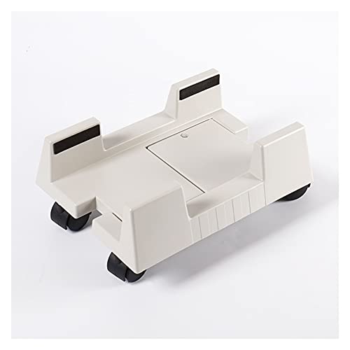 UZAMIRLEX CPU-Ständer für PC-Computergehäuse, Desktop Mainfr Desktop-Mainframe-Speicherregal mit 4 beweglichen, verstellbaren Computergehäuseständern(A) von UZAMIRLEX