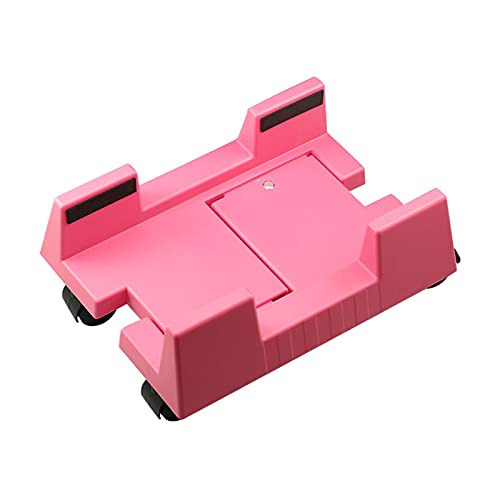 UZAMIRLEX CPU-Ständer für PC-Computergehäuse, Desktop Mainfr Desktop-Mainframe-Speicherregal mit 4 beweglichen, verstellbaren Computergehäuseständern(B) von UZAMIRLEX
