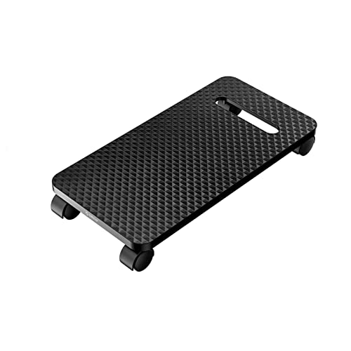 UZAMIRLEX CPU-Ständer für PC-Computergehäuse, Desktop Mainfr Halterung mit Verriegelungen, Computer-Tower-Desktop-Ständer, CPU-Rollständer(A) von UZAMIRLEX
