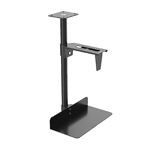 UZAMIRLEX CPU-Ständer für PC-Computergehäuse, Desktop Mainfr Mobiler CPU-Ständer, Verstellbarer PC-Tower-Ständer mit 4-Zoll-Rädern, passend for die meisten Tower-Desktop-Halter(C) von UZAMIRLEX