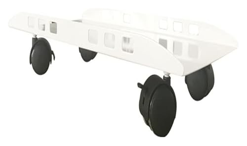 UZAMIRLEX CPU-Ständer für PC-Computergehäuse, Desktop Mainfr PC-Wagen-Tower-Ständer mit feststellbaren Rädern, CPU-Halter, mobiler PC-Desktop-Bodenständer von UZAMIRLEX