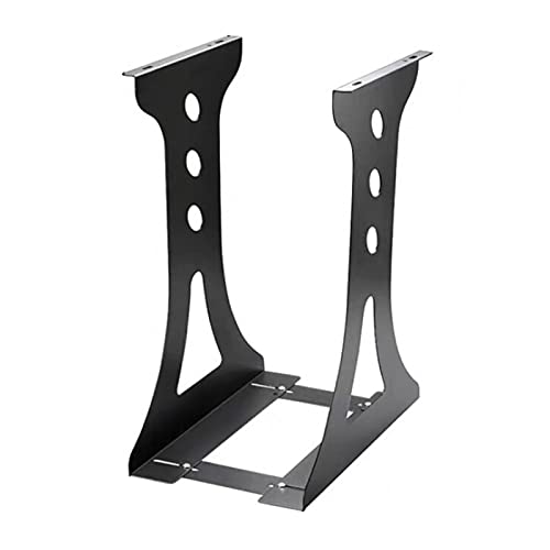 UZAMIRLEX CPU-Ständer für PC-Computergehäuse, Desktop Mainfr PC-Wandhalterung zur Untertischmontage, verstellbare Breite, PC-Tower-Halterung(Black) von UZAMIRLEX