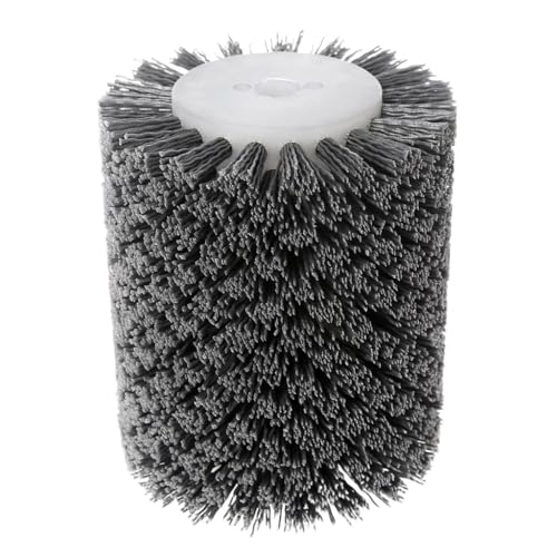 UZAMIRLEX Draht-Rad-Bürste Bohrmaschine, Polieren Schleifen Polieren Schleif Drahtbürste Rad 100x120mm 13mm Loch Körnung 80-600(180) von UZAMIRLEX